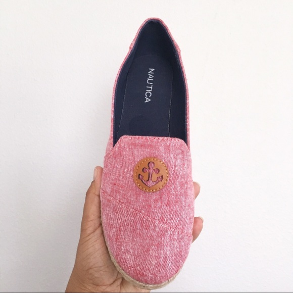 Nautica Blase Flat Espadrille Casual Slip On Shoes - Picture 2 of 5